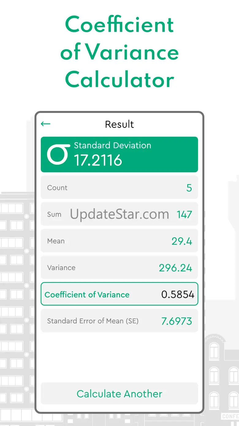 Calculate Standard Deviation 1.0.4