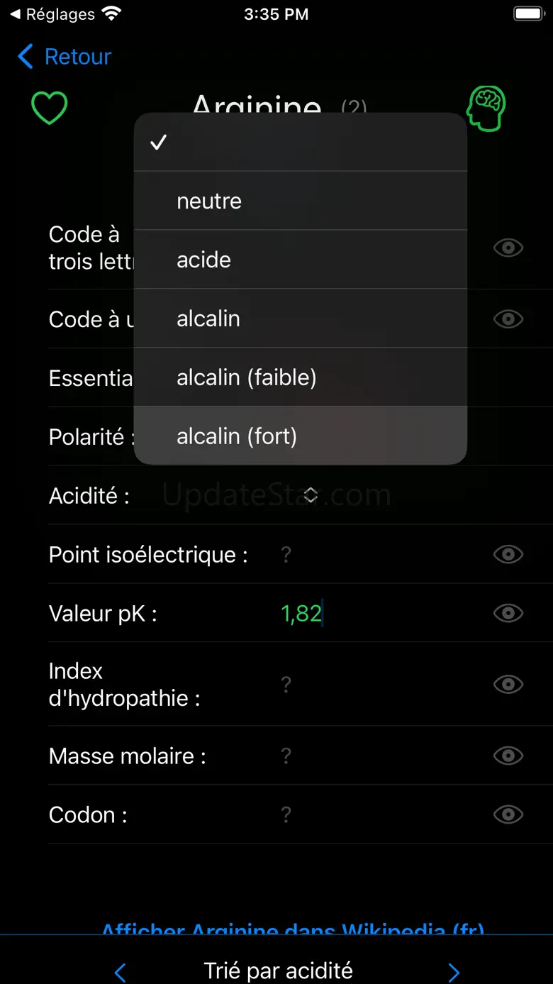 iAmino - Amino Acids 3.2