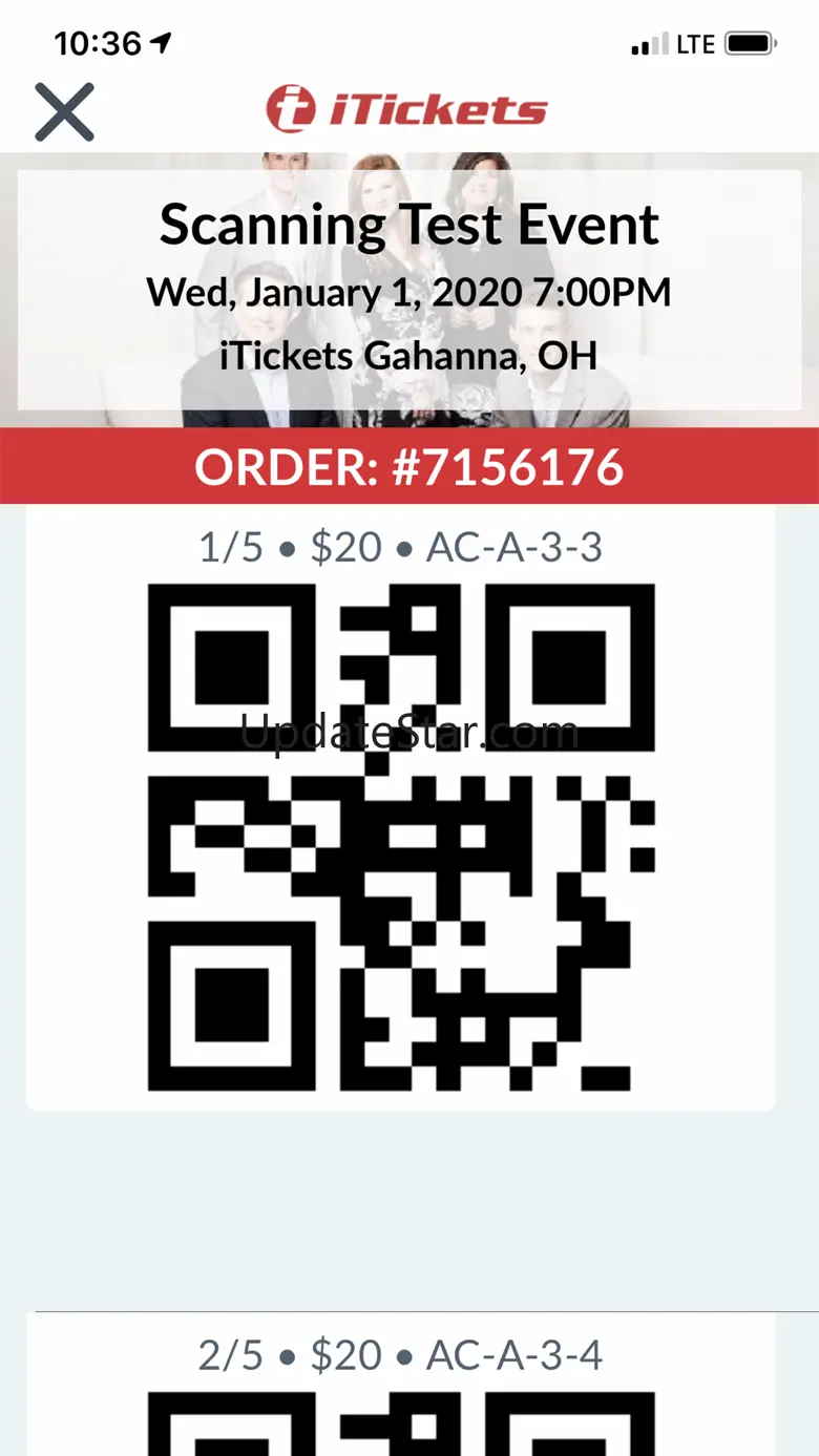iTickets Version 1.2