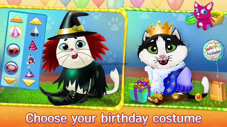 Kitty Cat Birthday Surprise: Care, Dress Up & Play 1.5