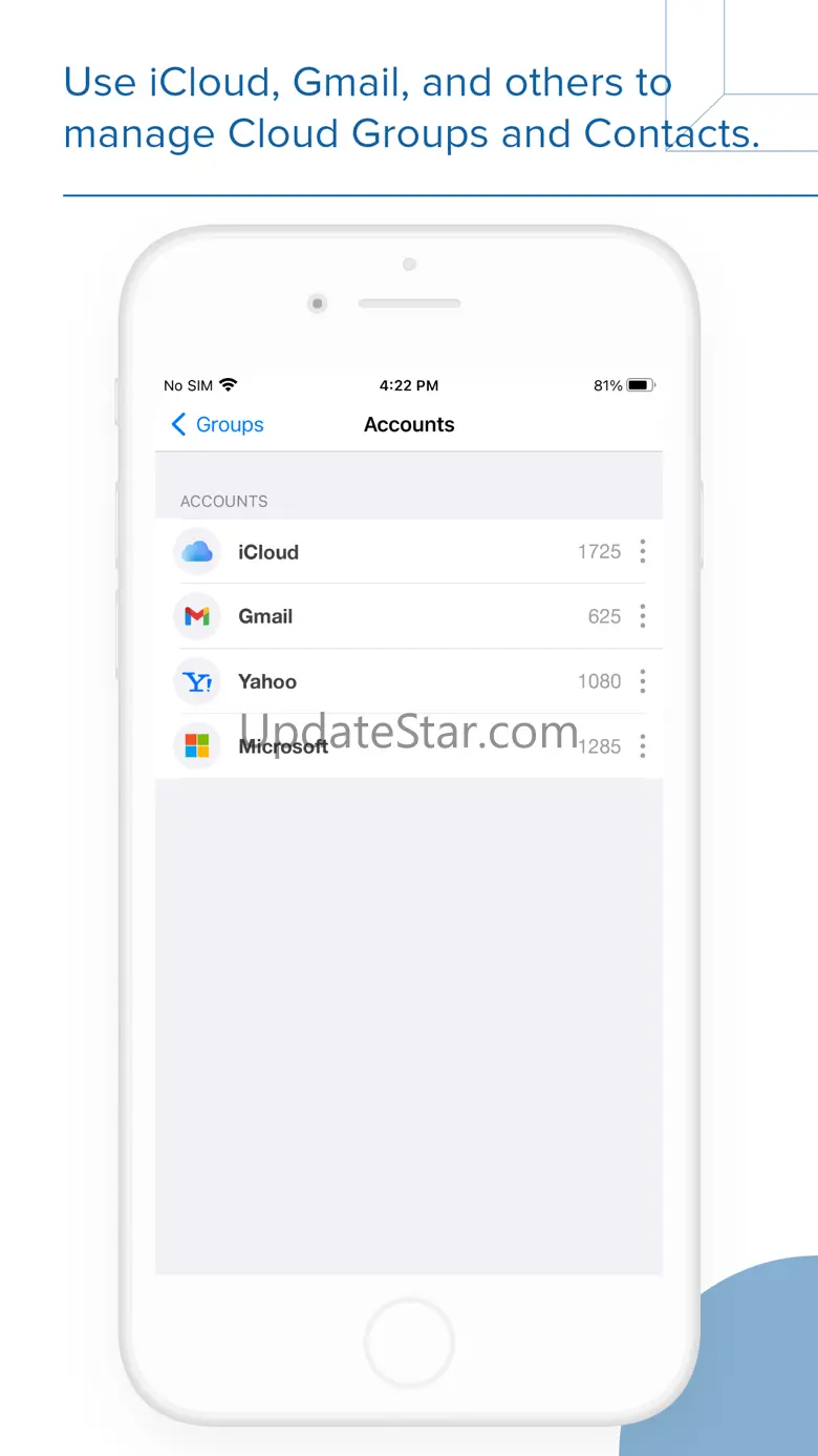 Contacts Groups Pro Mail, text 4.0