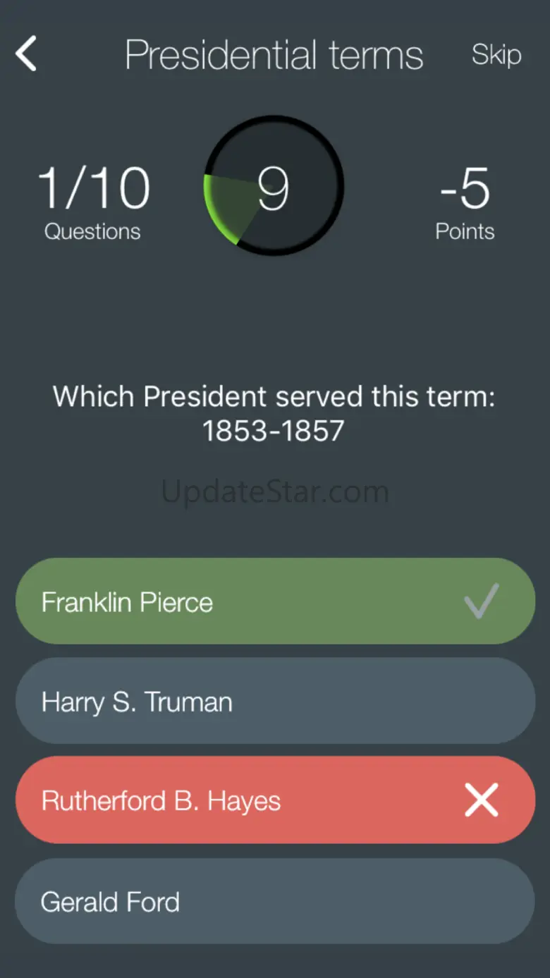 United States Presidents Quiz 1.1