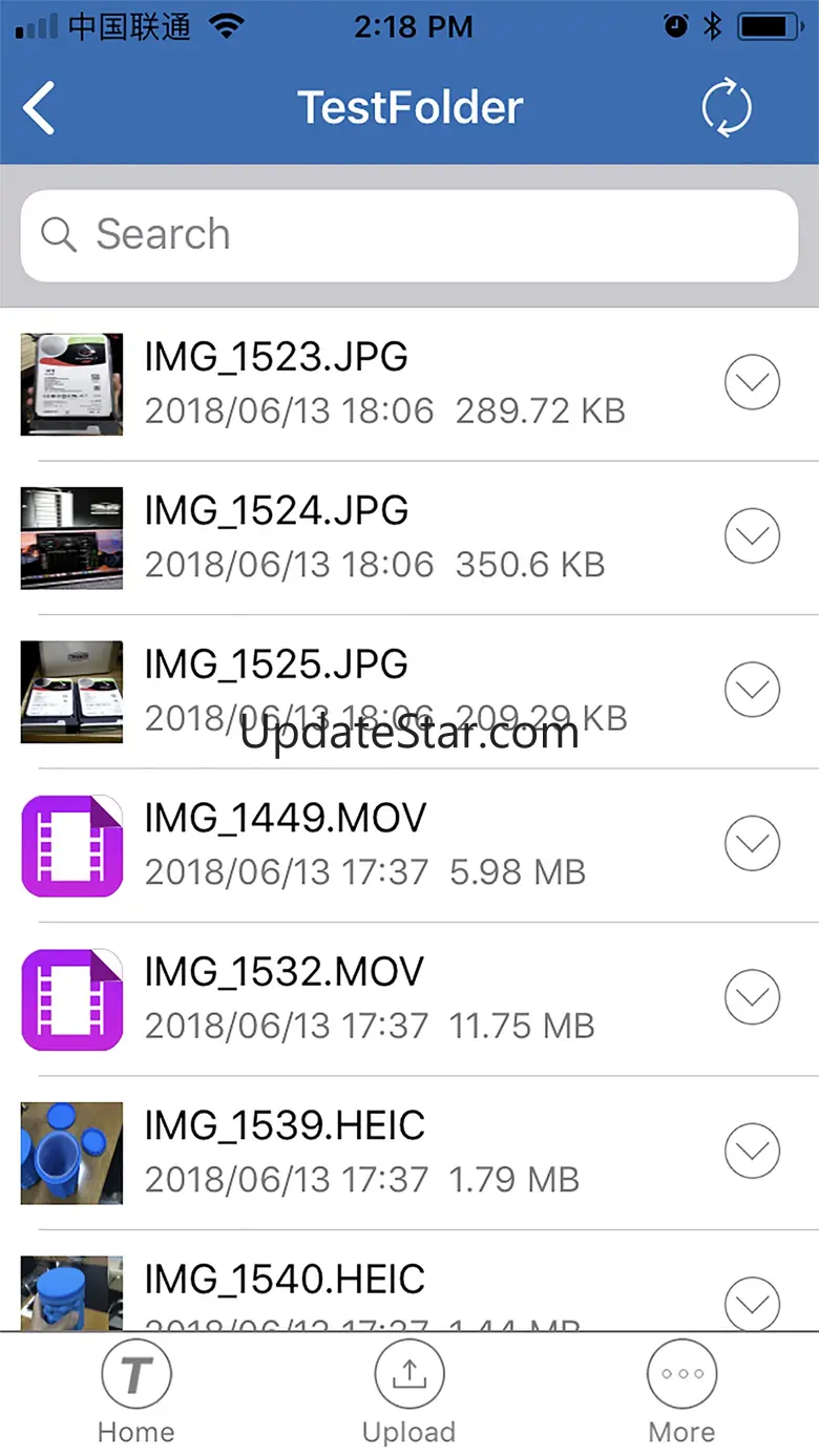 TNAS mobile 2.4.15