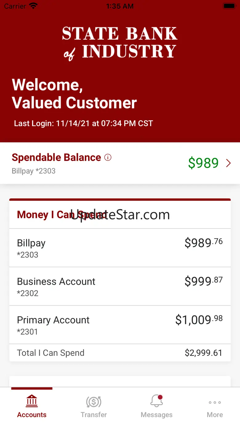 State Bank of Industry Mobile 7.71.2.14150
