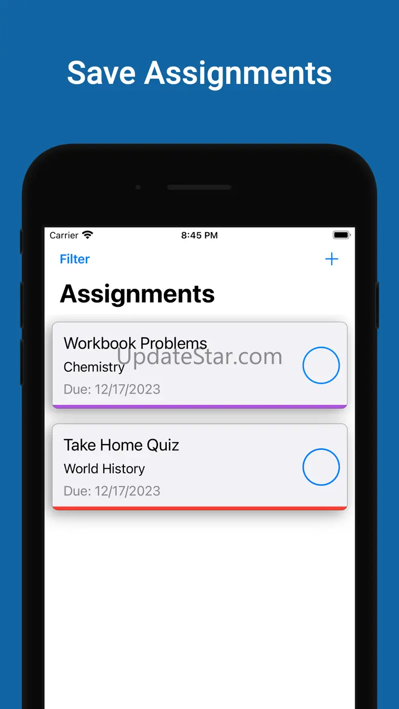 Homework Manager for Me 2.2