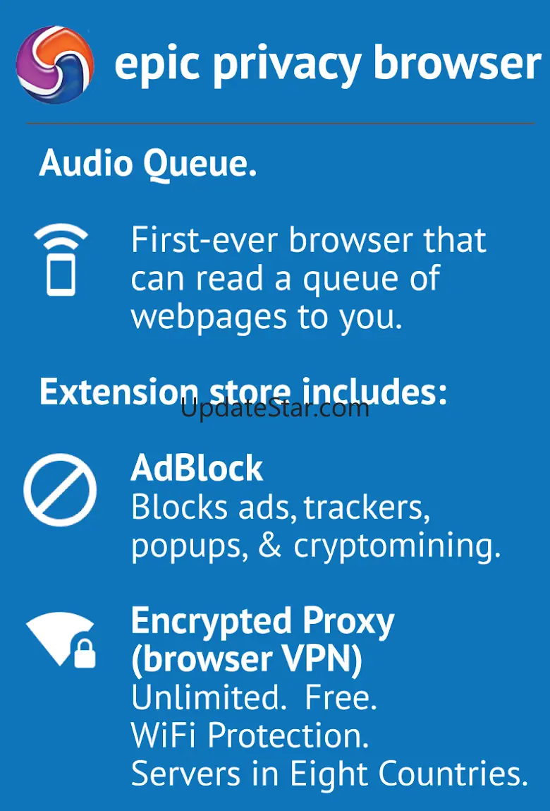 Epic Privacy Browser with VPN 102.0.5005.80