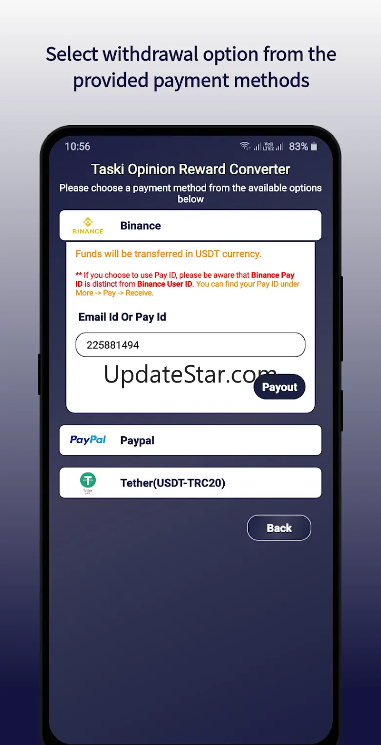Taski Opinion Reward Converter 1.1.602