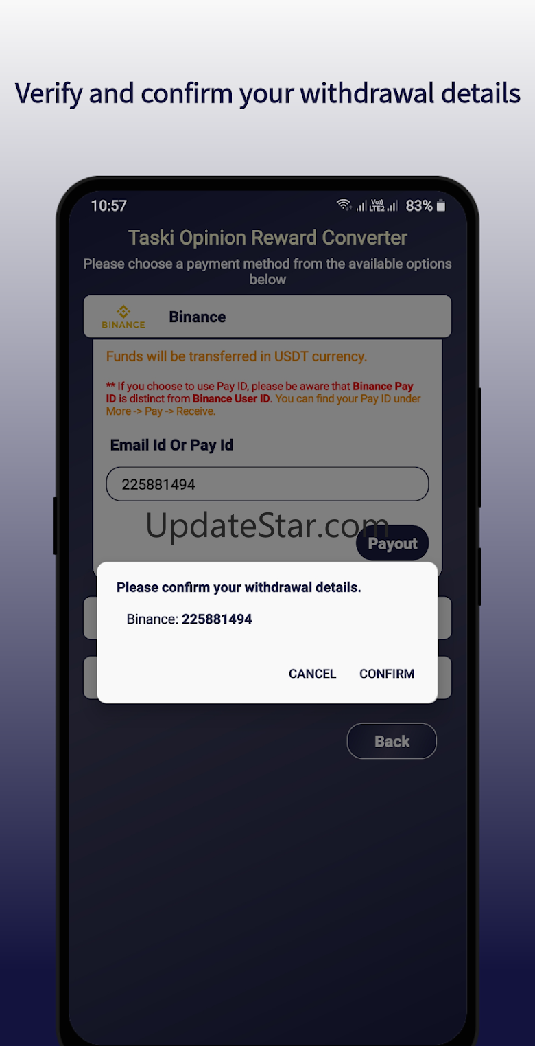 Taski Opinion Reward Converter 1.1.602
