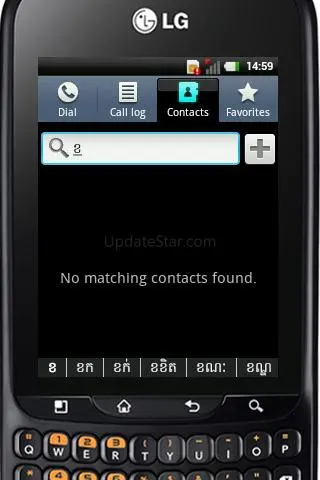 Phum Keyboard for LG C660 1.4