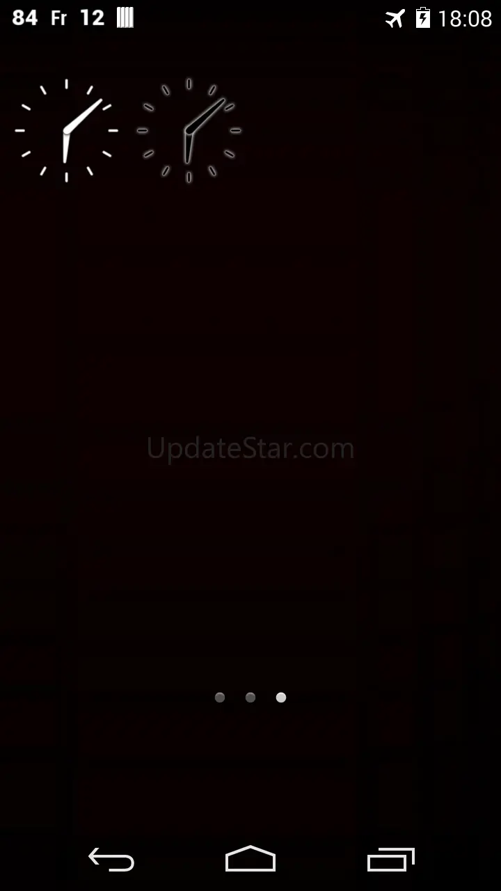 Analog Clock Widget
