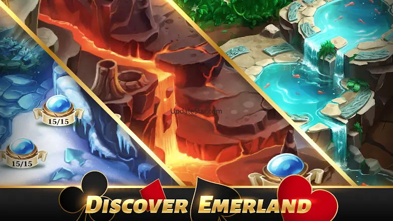Emerland Solitaire 2 Card Game 165