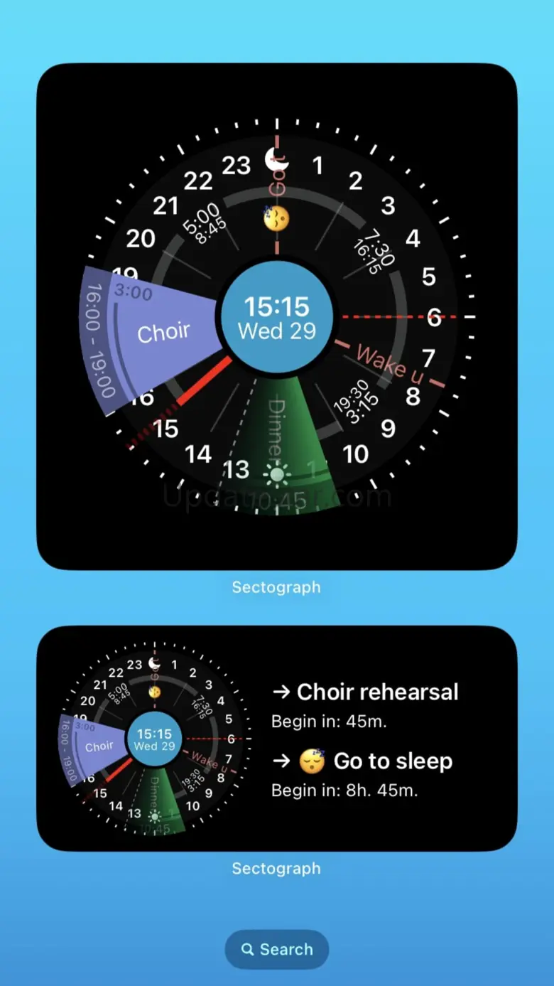 Sectograph visual time manager 1.5