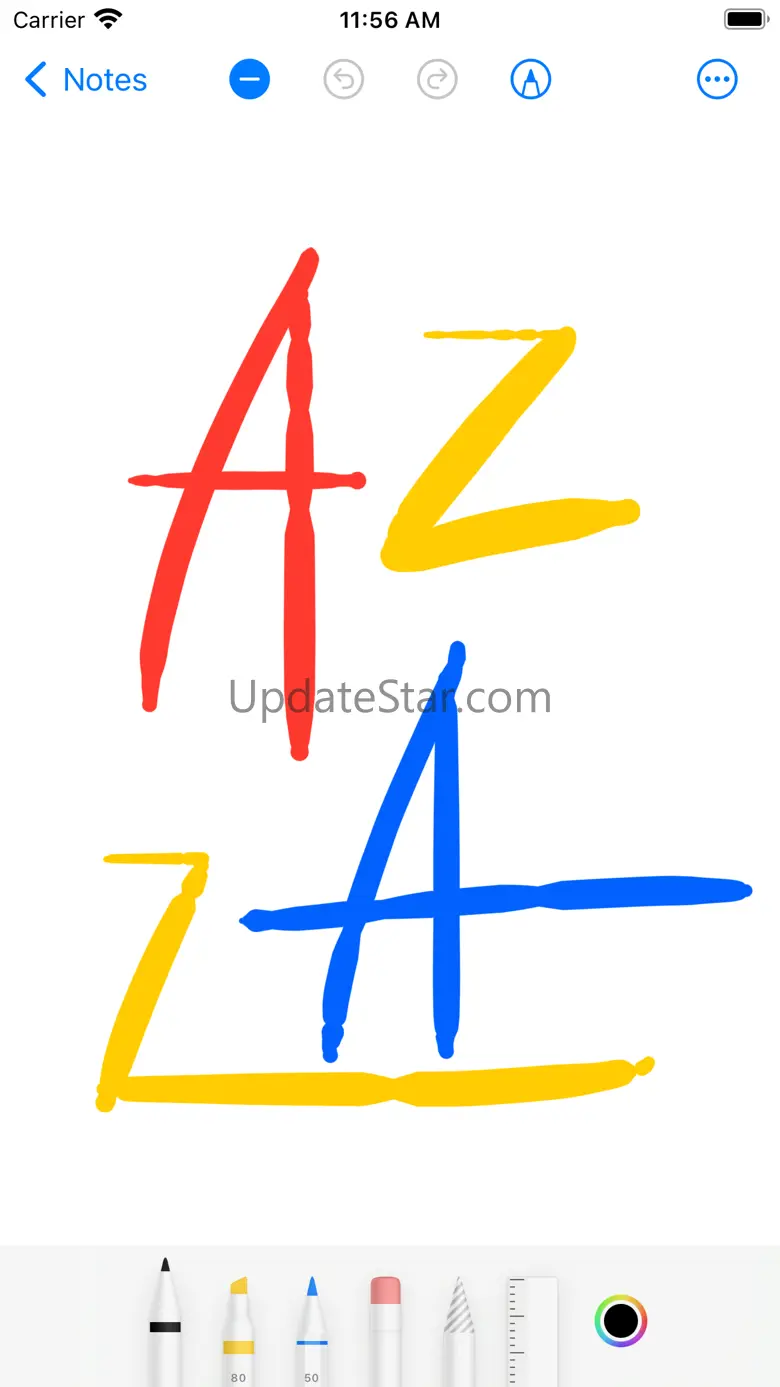 Handwritten Notes Widget, Draw 1.1.3