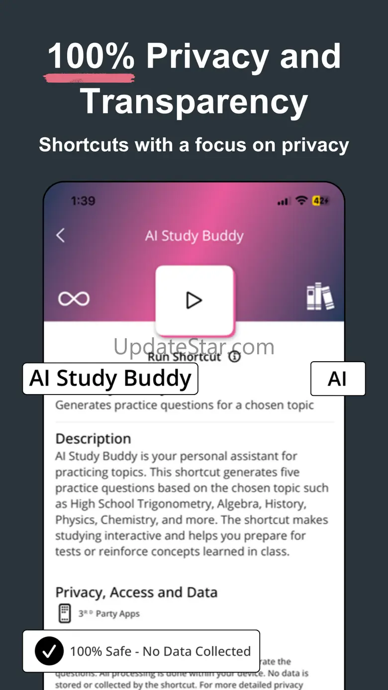 ∞ Shortcuts for Action Button 1.9