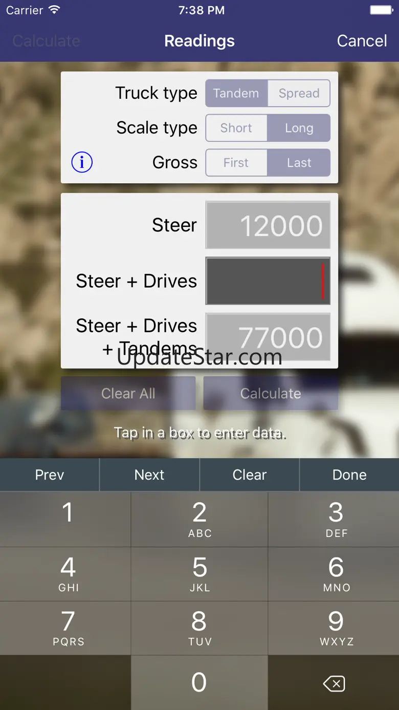 Truck Scale Calculator 1.4