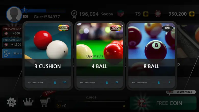 World Championship Billiards 1.12.99.80