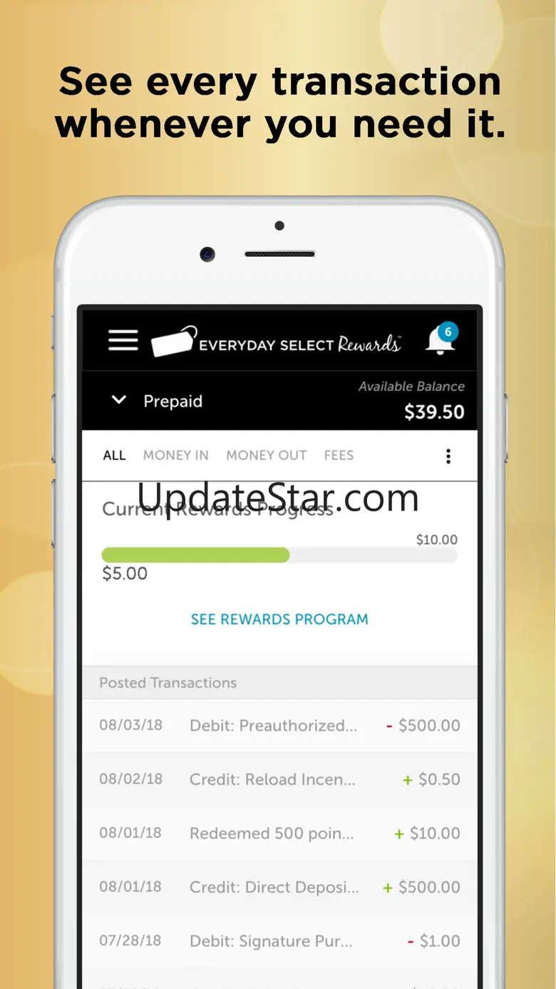Everyday Select Rewards Card 6.7.1