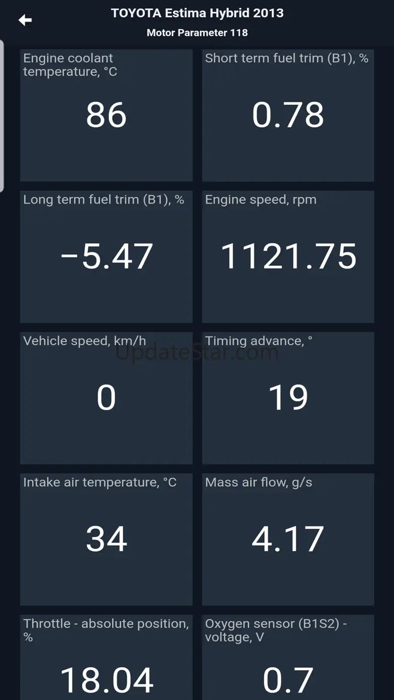 MotorData OBD ELM car scanner 1.27.02.1708