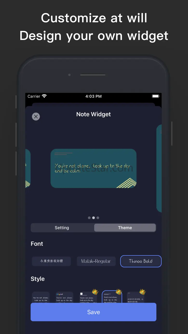 WidgetArt:Custom Widget v1.3.11