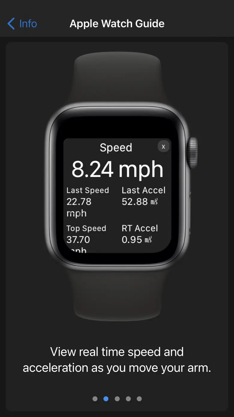 Arm Speed Analyzer for Watch 2.5.0