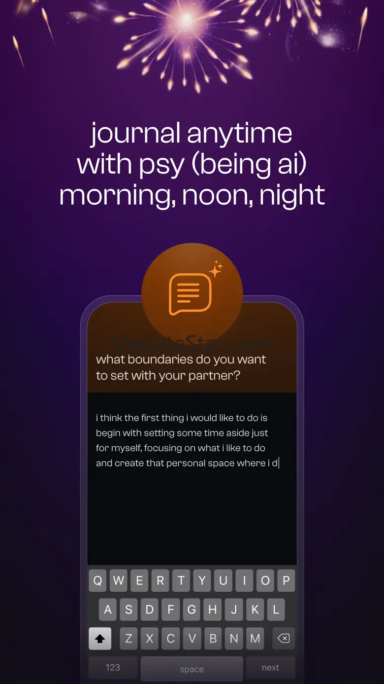 being: ai therapy, CBT journal 3.9.6