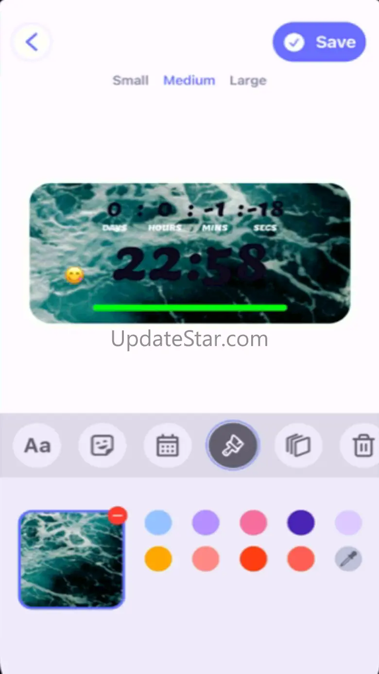 Countdown Widget and Timer App 1.0