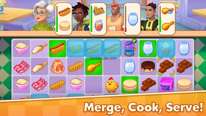 Merge Cooking : Cooking Games 12.0