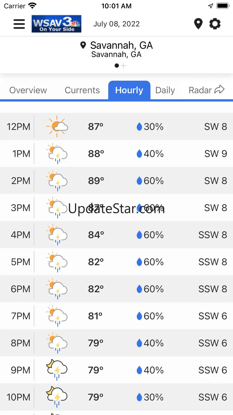 WSAV Weather Now 6.8.2