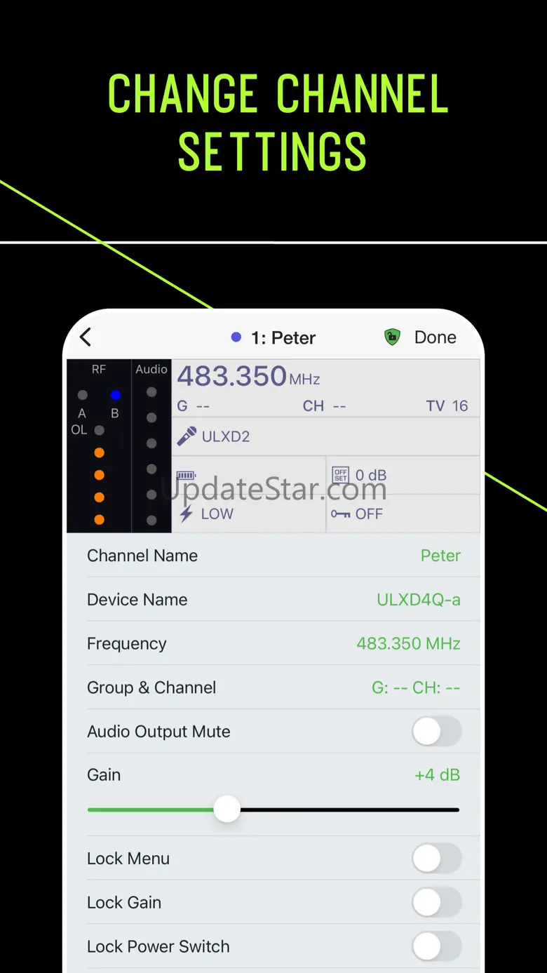 ShurePlus Channels 1.6.2
