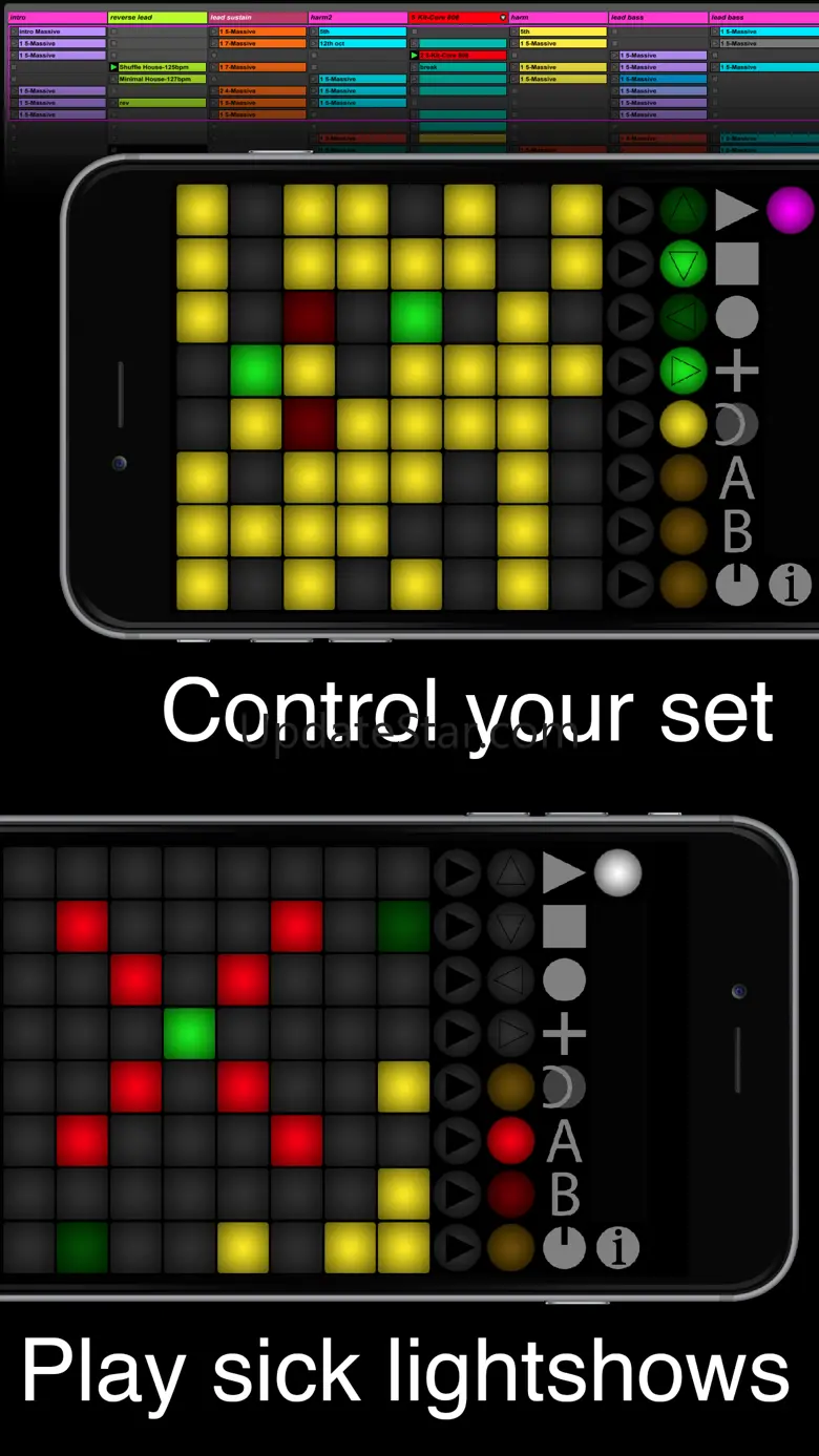 Launch Buttons - Live Control 2.0174