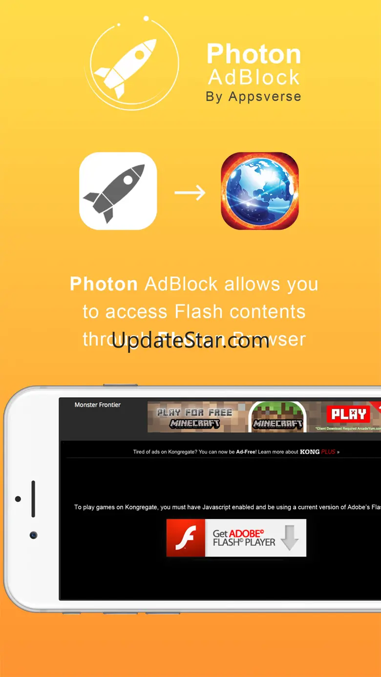 Photon Ad Blocker for Private Secret Browser App 2.0