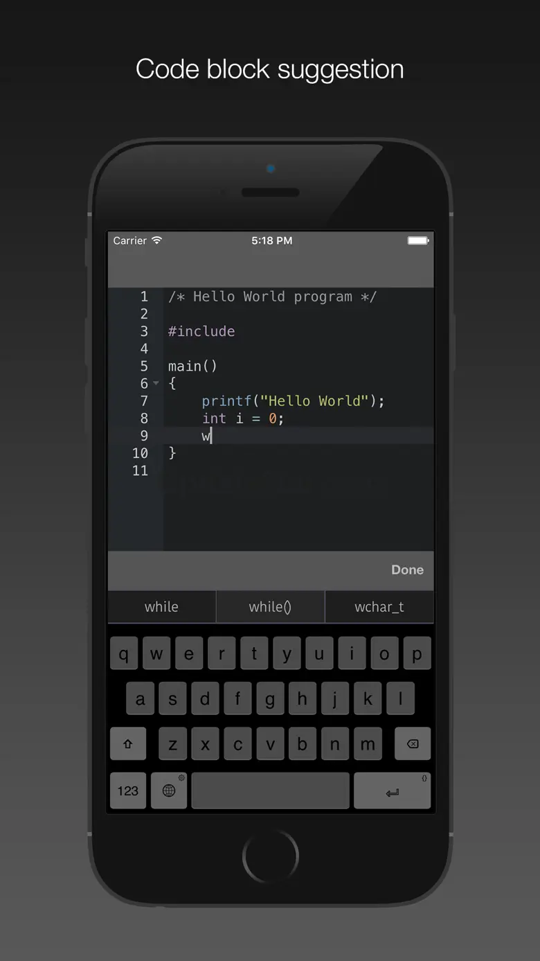 Code keyboard 1.0