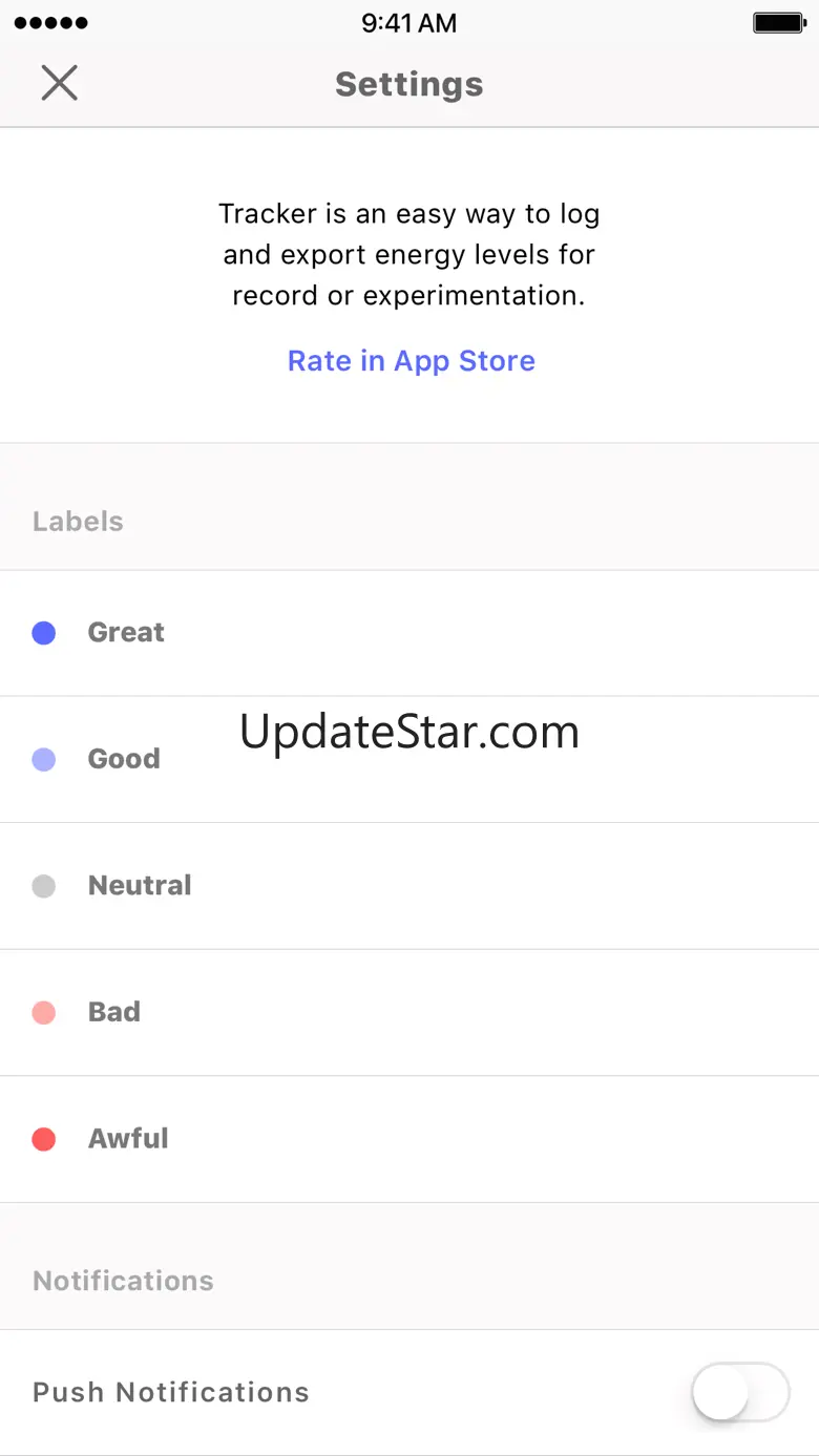 Tracker – Mood & Energy Diary 2.0