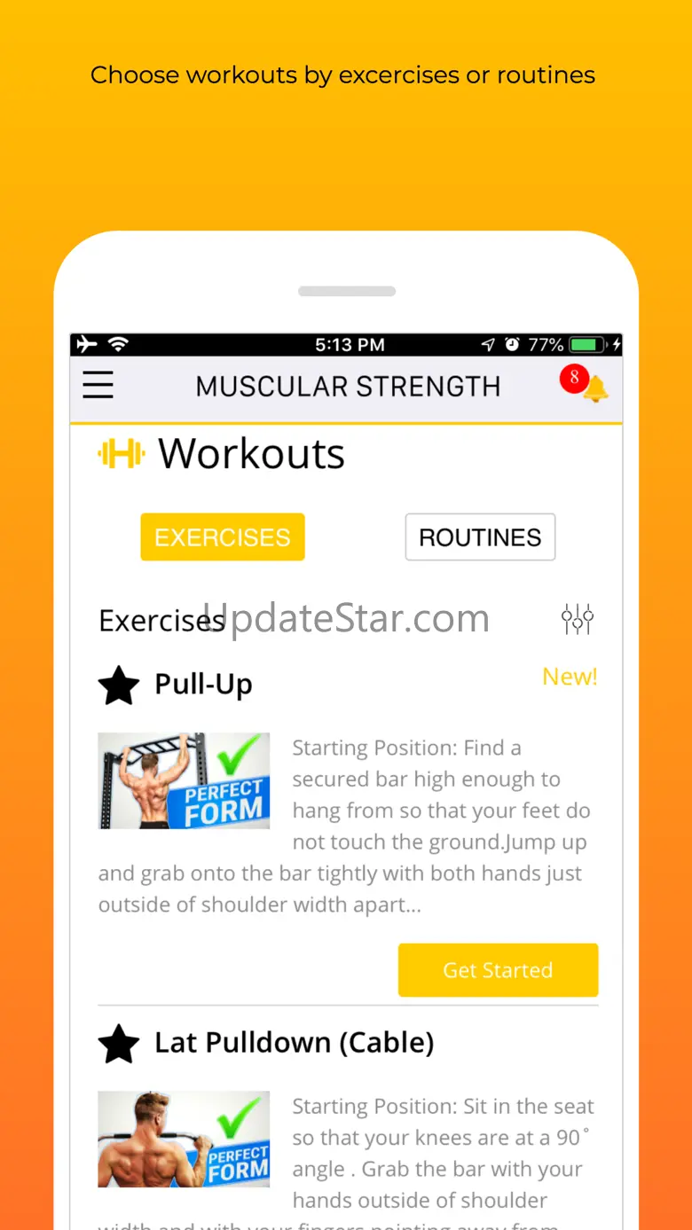 Muscular Strength App 1.0