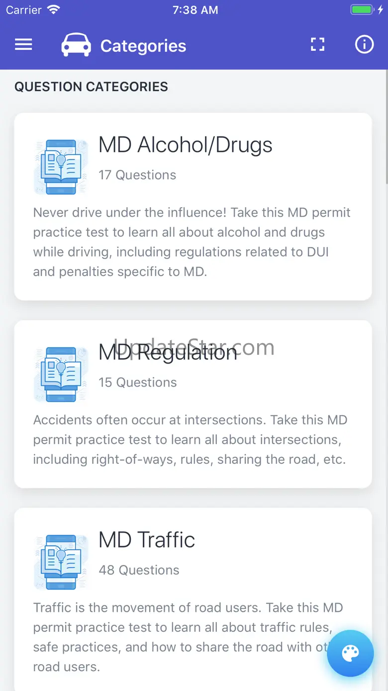 Maryland MVA Permit Test 1.0