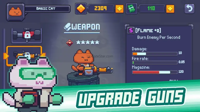Cat Fire - Pixel Shooter 1.1