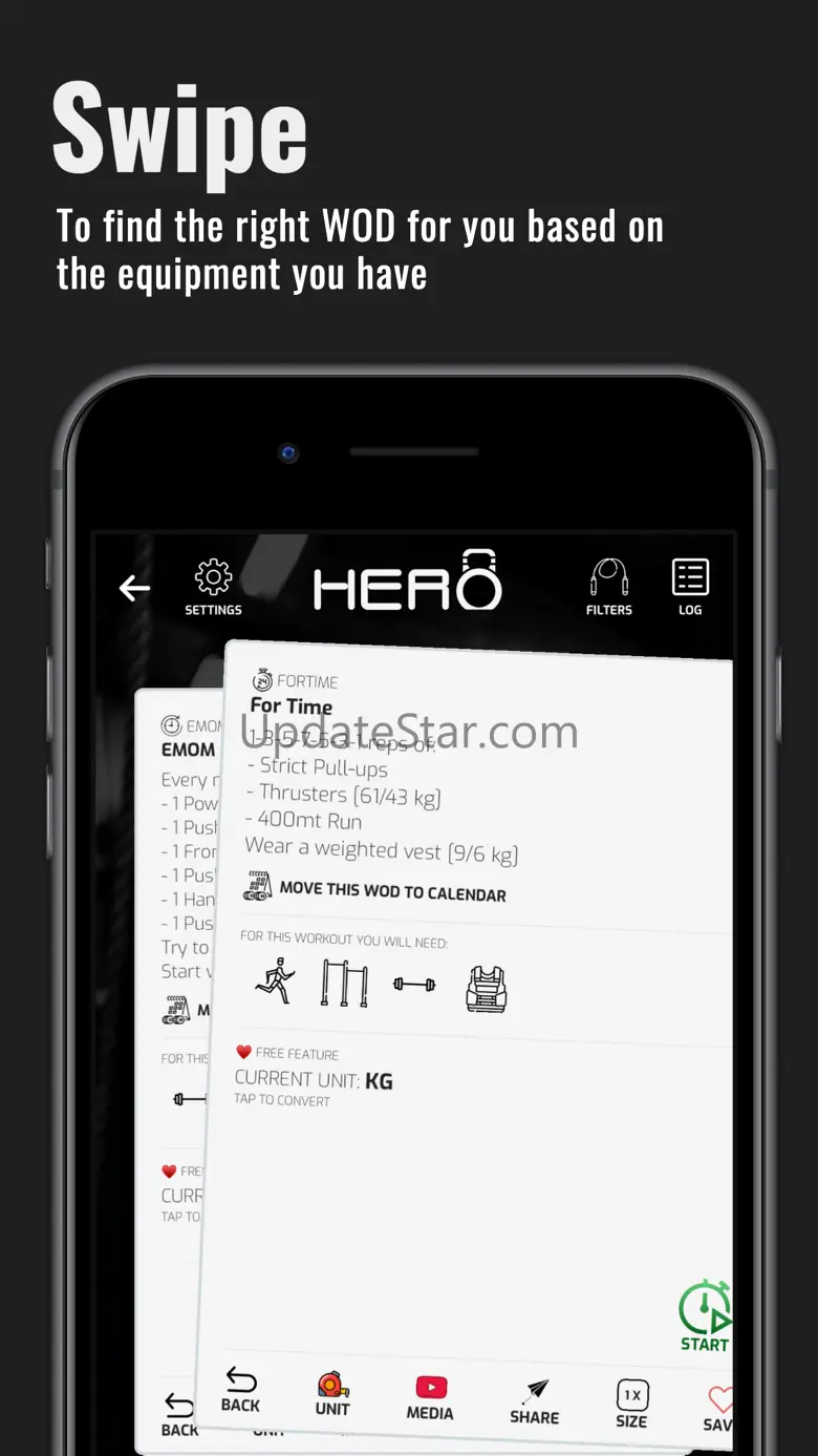Hero WOD - Crossfit Workouts 1.5.6