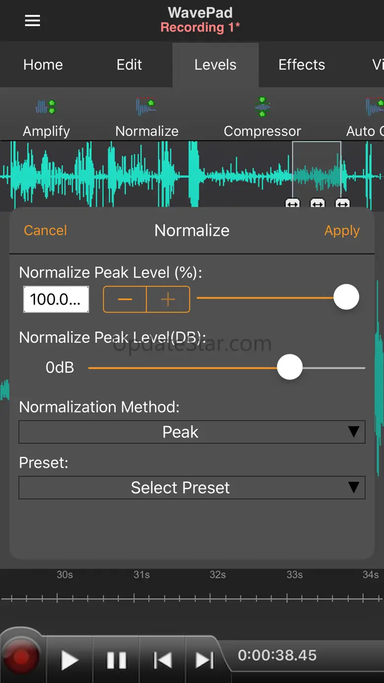 WavePad Master's Edition 19.33