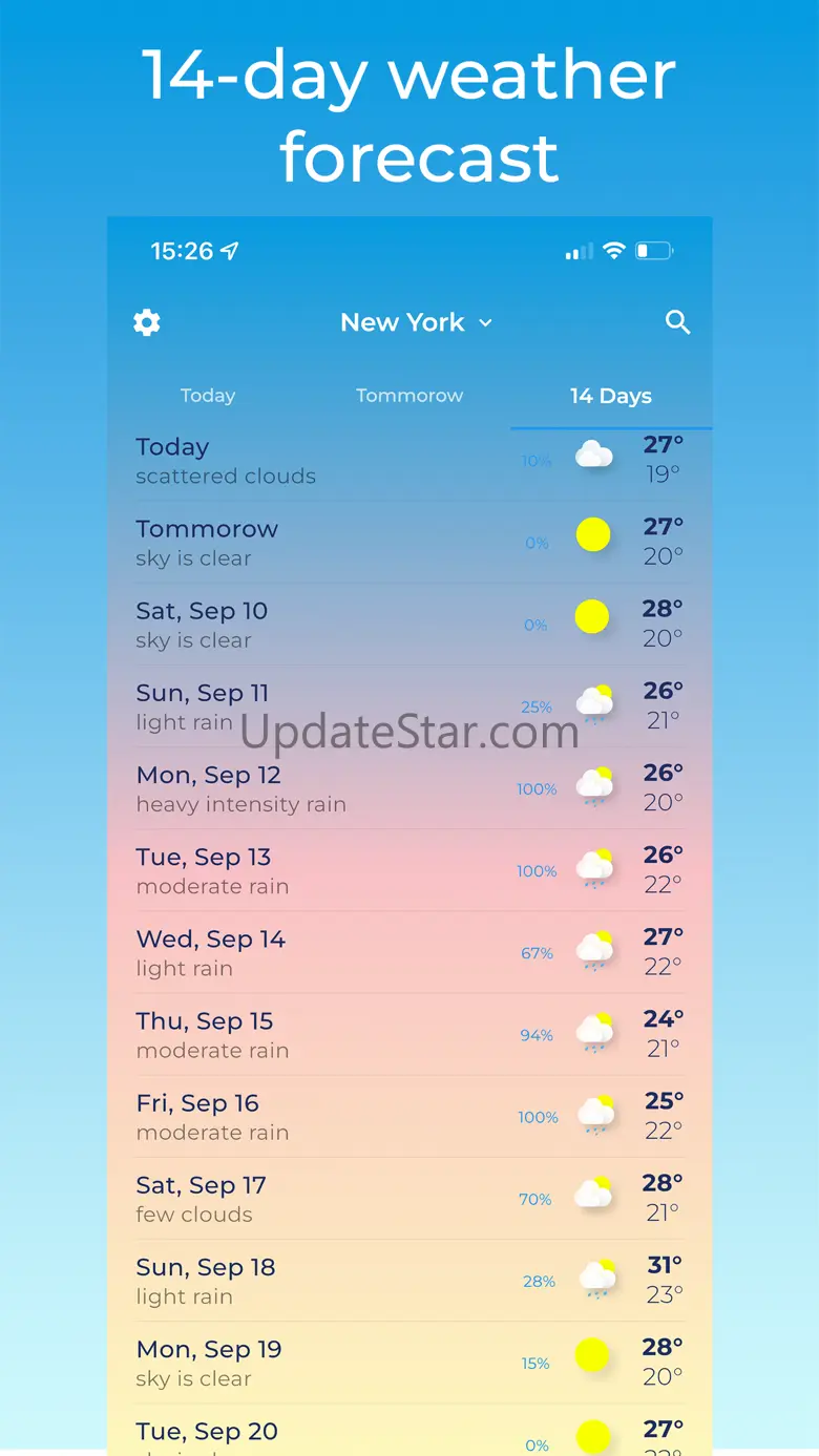 Weather ¨ 1.5.2
