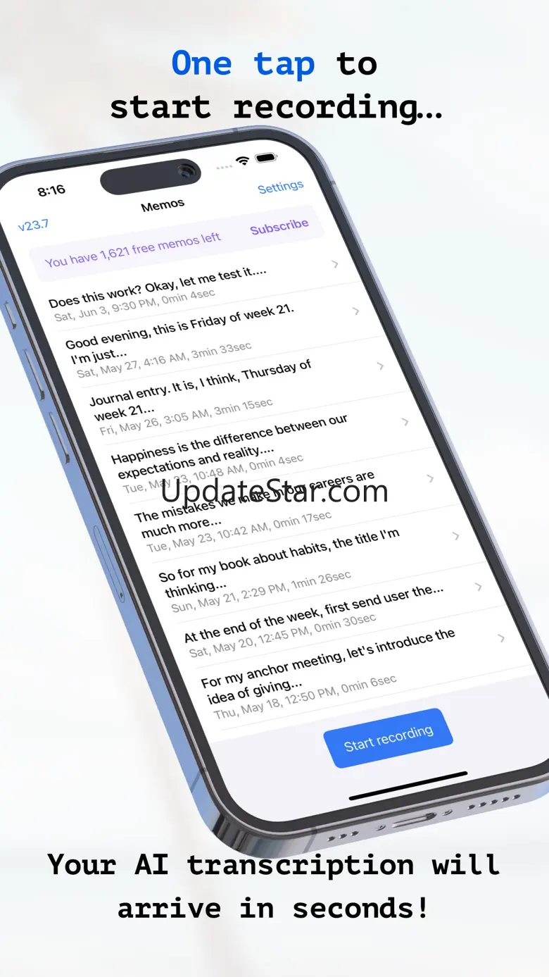 Whisper Memos - Speech to text 1.2.3