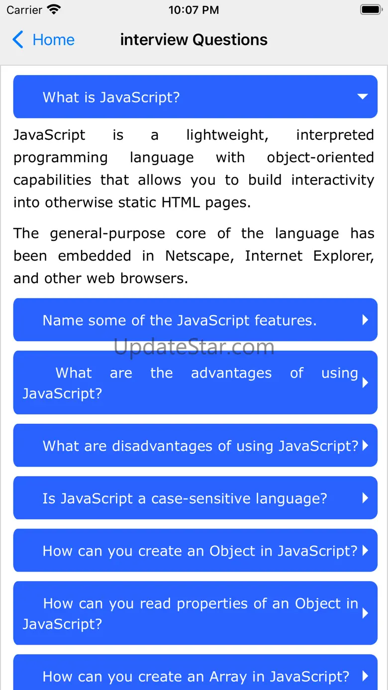 JavaScript Tutorial 1.7