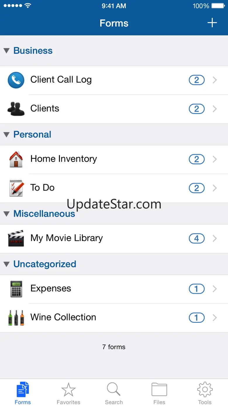 Tap Forms Organizer 4.0.9