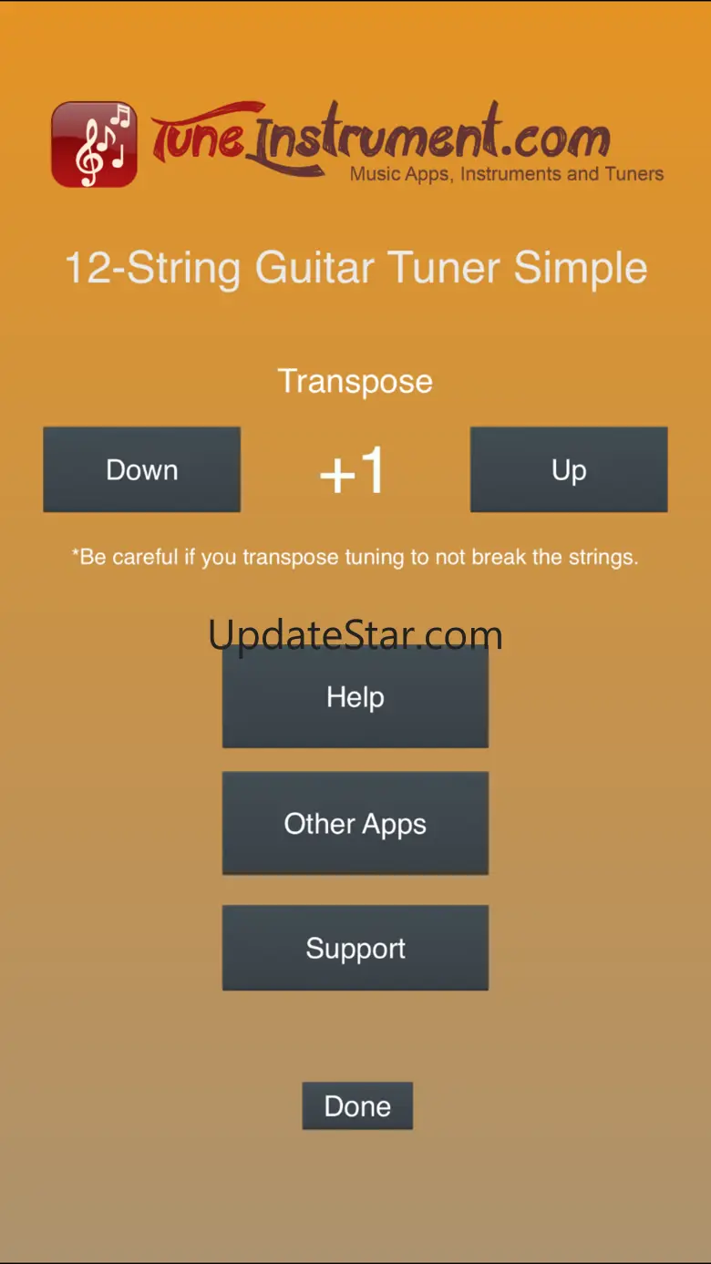 12-String Guitar Tuner Simple 2.1.3