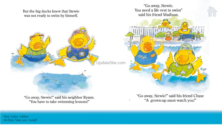 Stewie the Duck Learns to Swim 1.4