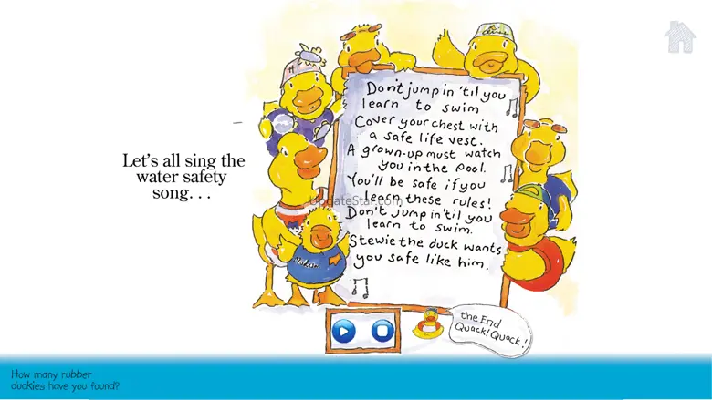 Stewie the Duck Learns to Swim 1.4