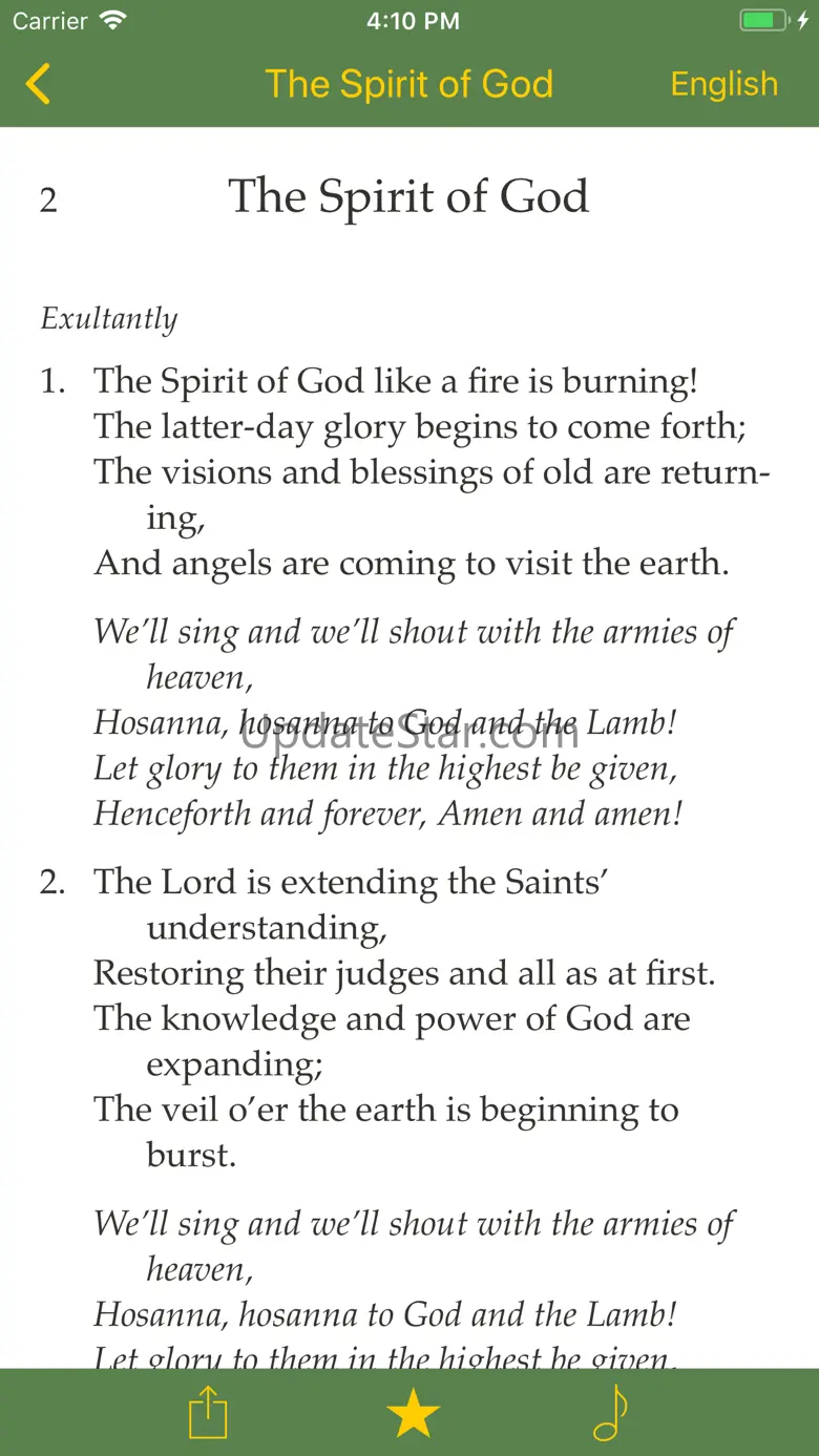 LDS Hymns 2.2.1