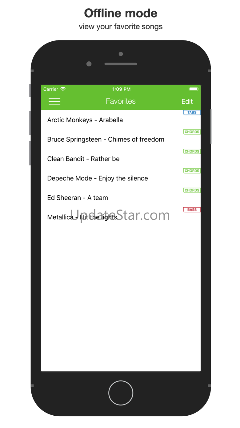 Guitar chords and tabs 2.10.9