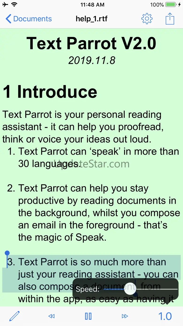 Text Parrot 2.0