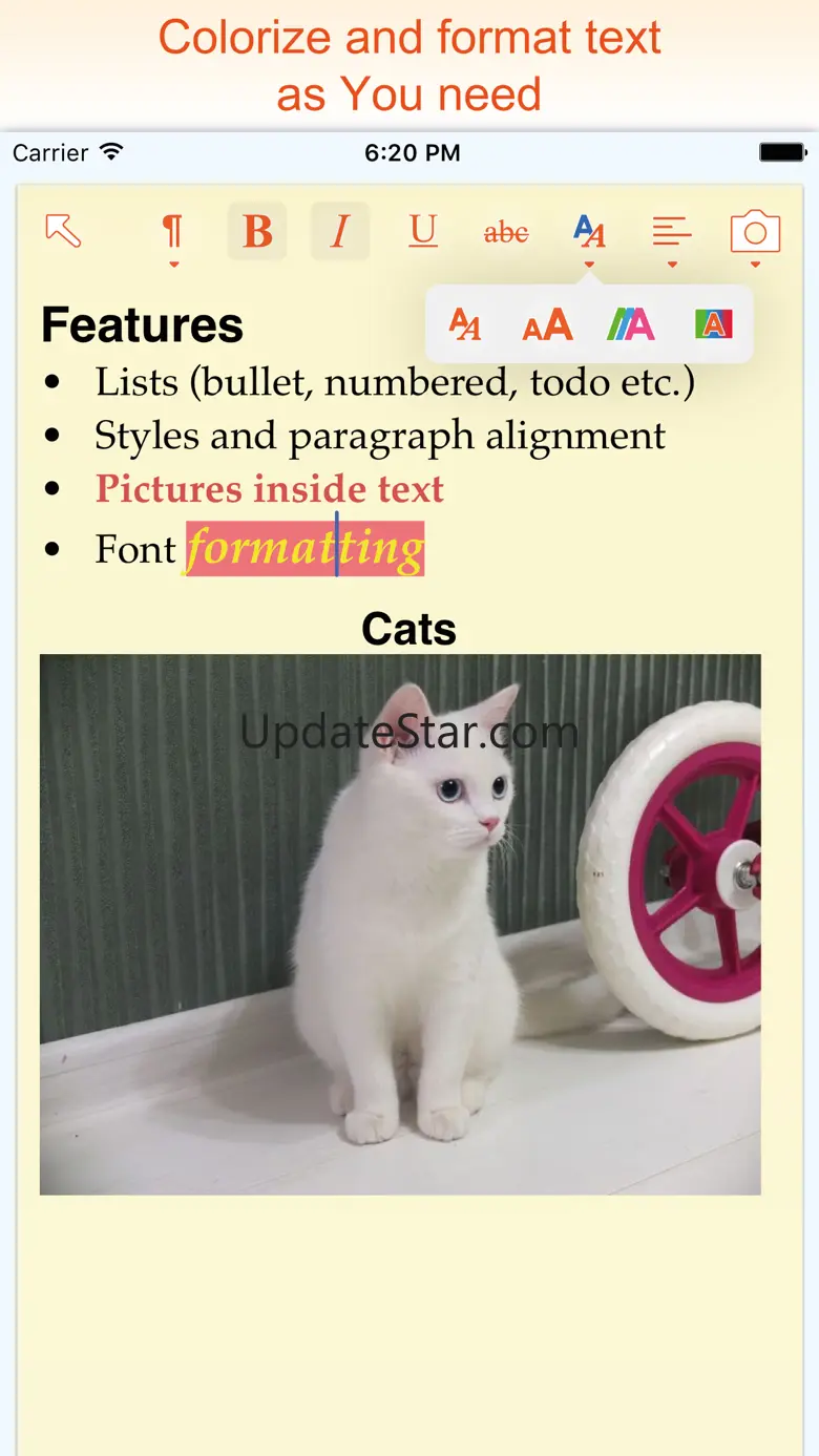 In Folders – Notes and Photos 7.0