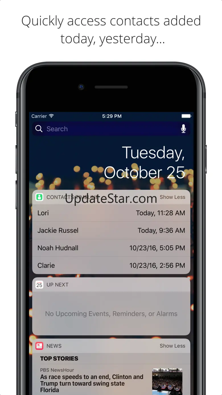 Contacts Timeline 1.3